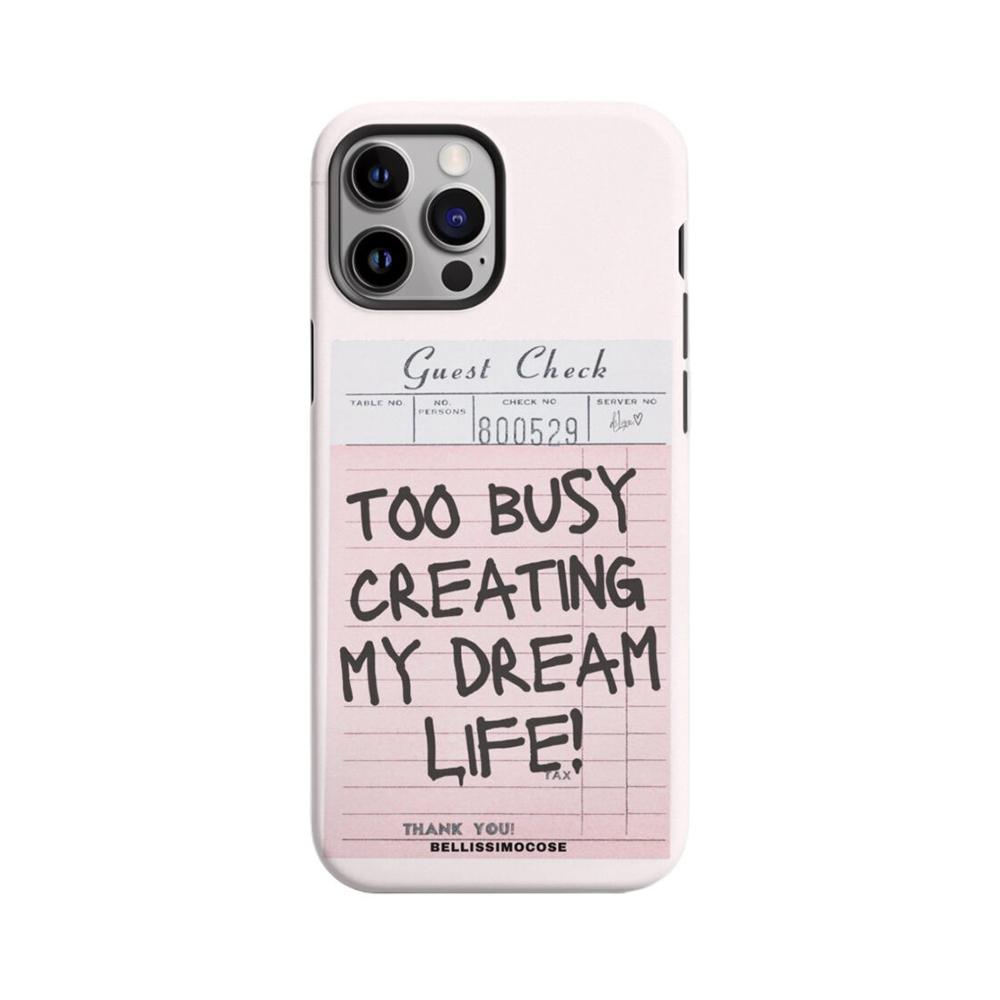 Luxury Clmj Guest Check Dirty Martini Phone Case for iPhone 17 16 15 14 13 12 11 X XS Air Pro Max Plus Double-layer Back Cover