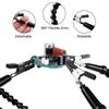 Soldering Iron Holder 6 Flexible Arms Aluminum Alloy Welding Repair Workbench Rotatable Clips PCB Holder Detachable for PC Board