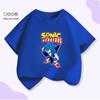 SONIC the Hedgehog Unisex Kids Cartoon Short Sleeve Round Neck T-shirt
