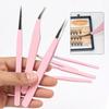 Non-magnetic Eyelash Extension Tweezer Anti-static Makeup Tool 3D Fiber Tip  Beauty Salon