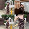Vintage French Style Gingham Slip Dress With Mesh Overlay For Summer Casual Wear