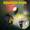 7LED Solar Lawn Light Outdoor IP65 Waterproof Spotlight Brightness Adjustable Lamp for Garden Backyard Driveway Patio Decor Lamp