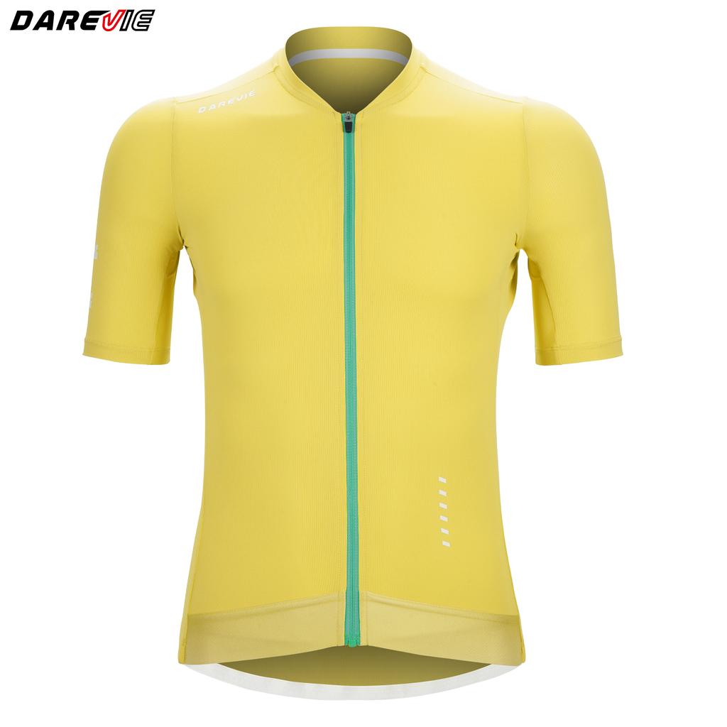 DAREVIE Cycling Jersey Cool And Refreshing Anti UV PRO Level Men's Cycling Shirt Moisture Wicking Non Slip Cycling Jersey Man