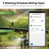 Sistema di irrigazione smart Tuya Wifi Timer automatico per l'acqua Timer per irrigatore Unità di controllo per tubo Flessibile Supporto Alexa per Giardino