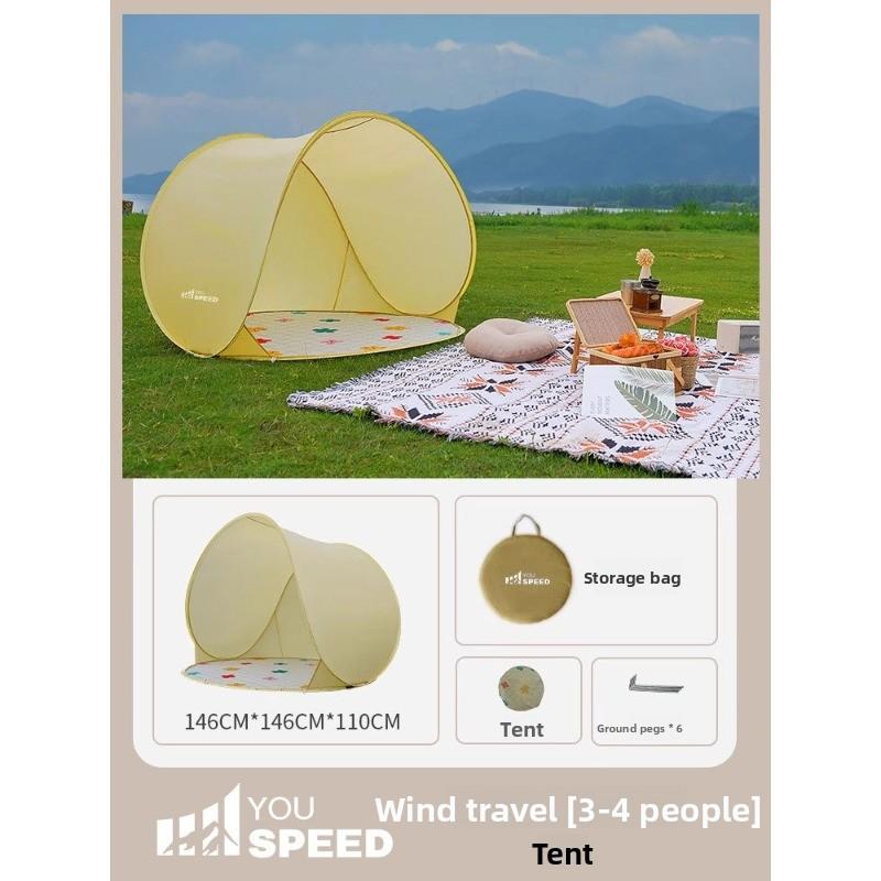 Kids Foldable Play Tent for Girls and Boys Outdoor Beach Sand Tent Lightweight and Easy To Carry for Children