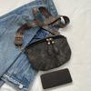 Women's Retro Chest Bag, Bohemian Style Anti-theft Crossbody/Waist Bag, suitable for cycling, fitness, and travel - Nylon material.