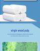 Dream Weaving 60 Rollen Toilettenpapier aus 100% Zellstoff, Vierlagiges verdicktes Tissue für den Haushalt und Babys.
