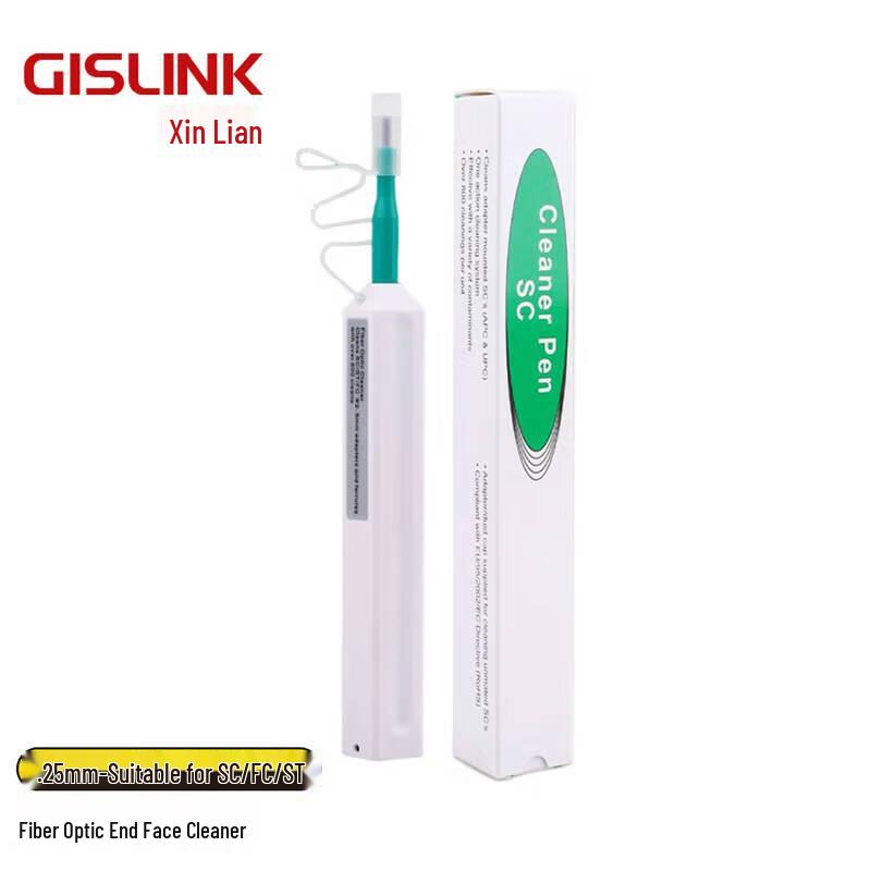GISLINK One-Press LC Fiber Optic Cleaning Pen