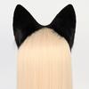 Anime-Cosplay Props Foxes Ears and Tail Set Plush Furry Animal Ears Hairhoop with Foxes Tail Fancy-Dress Party Costumes