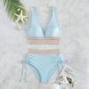 Split Bikini Swimsuit Women's Tight Waist Multi-color Hot