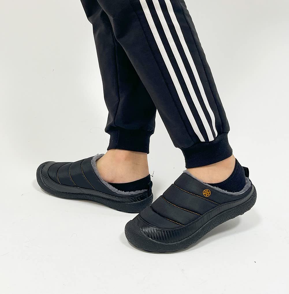 Eagsouni Winter Down Room Indoor and Outdoor Balcony Cold and Women's Sandals, Slippers, Shoes, Wear, Sandals, Fleece-Lined, Protection,