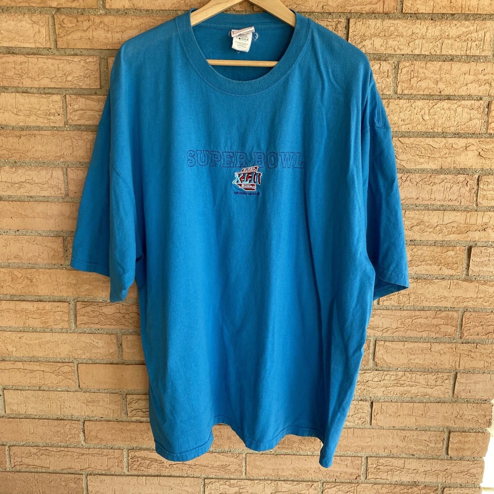 

2008 Супербоул XLII New England Patriots New York Giants NFL Футболка размер 3XL S