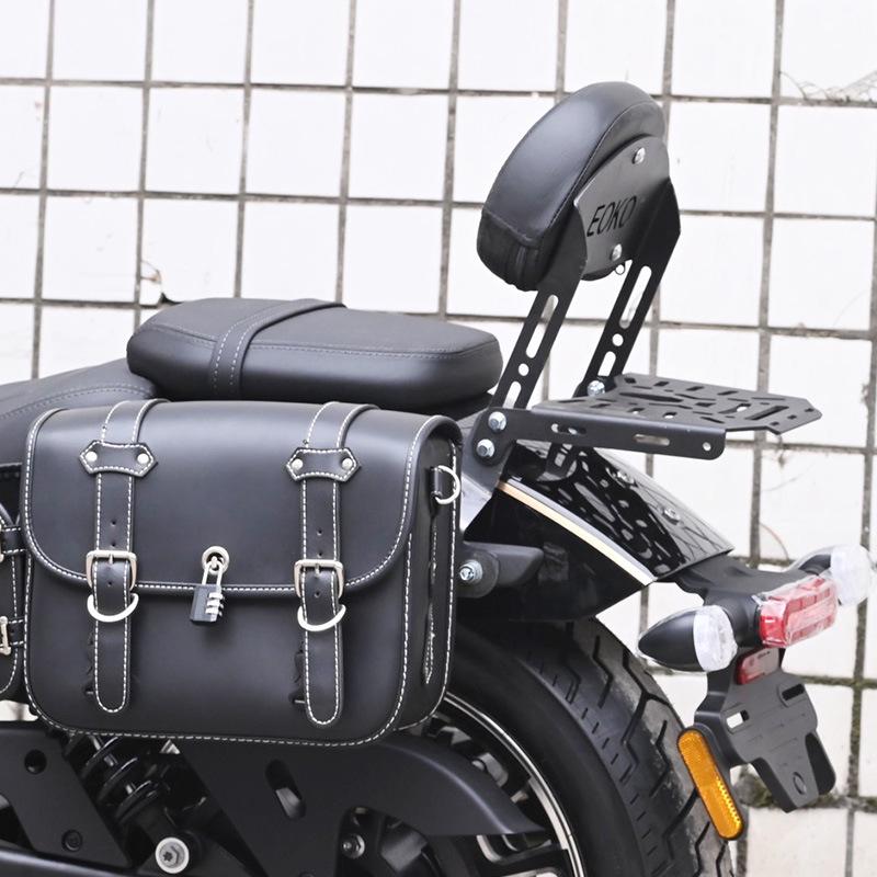 Qianjiang Flash 400 Rear Seat Back Rack & Motorcycle Luggage Rack Mod Kit