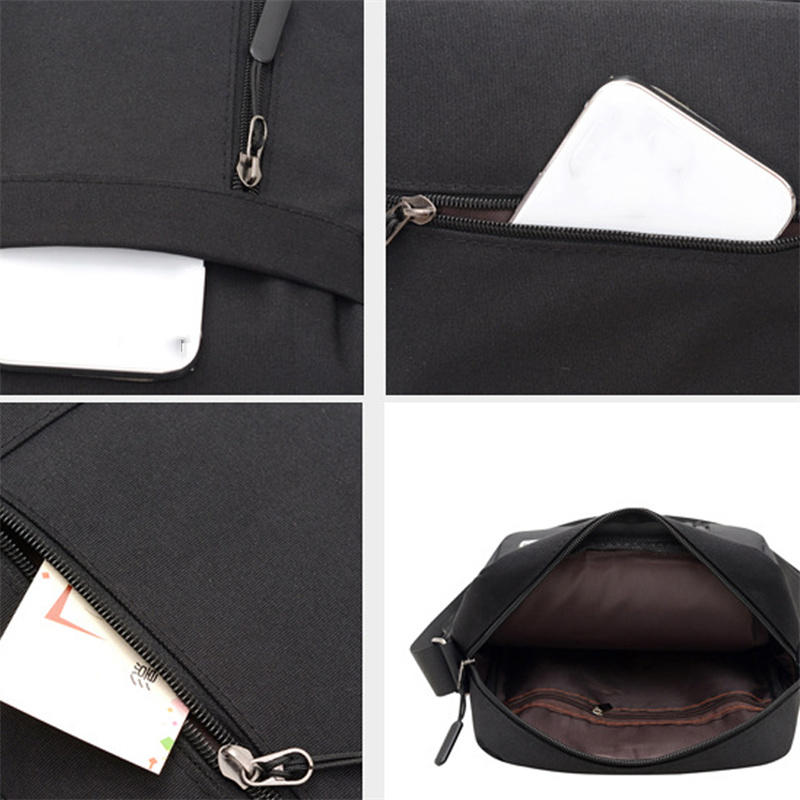 Men's Business Casual Messenger Bag Lightweight Travel Office Work Satchel Bags Large Crossbody Bag