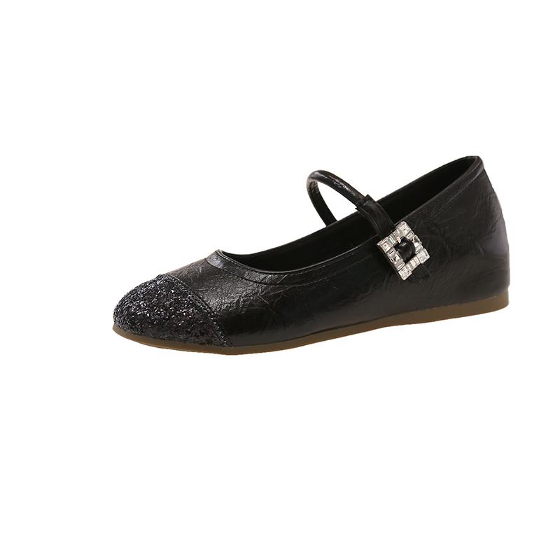 2025 New Crystal Bling Women Flats Loafers Shoes Summer Dress Shoes Elegant Woman Sandals Brand Trend Shoes