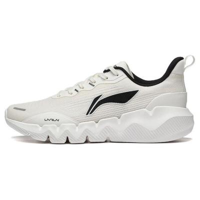 Dynamiczne Antypoślizgowe Oddychające Amortyzujące Buty do Biegania Niskie Męskie sneakersy Białe Czarne ARST045-3