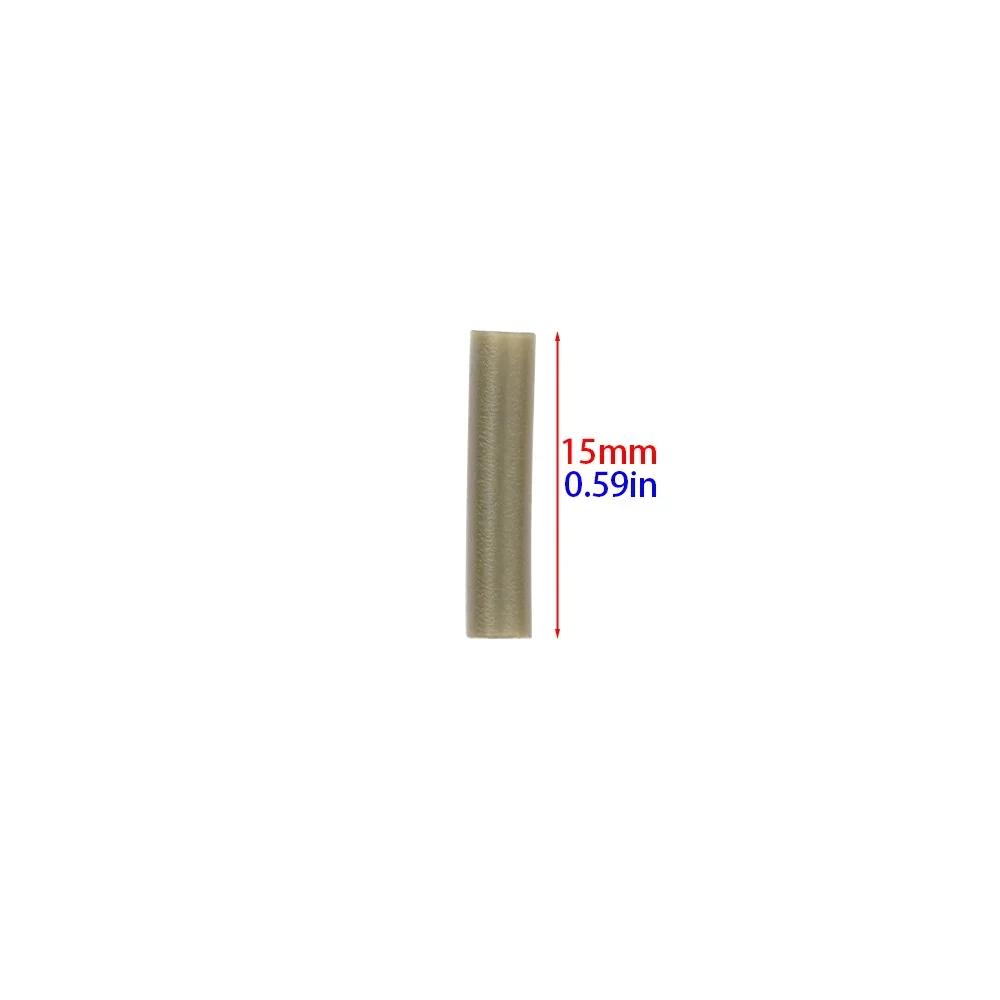 2000pcs Heat Shrink Tube Kit for Carp Fishing Anti-Tangle Hook Sleeves Ronnie Hair Rig Accessories Durable Fishing Tackle