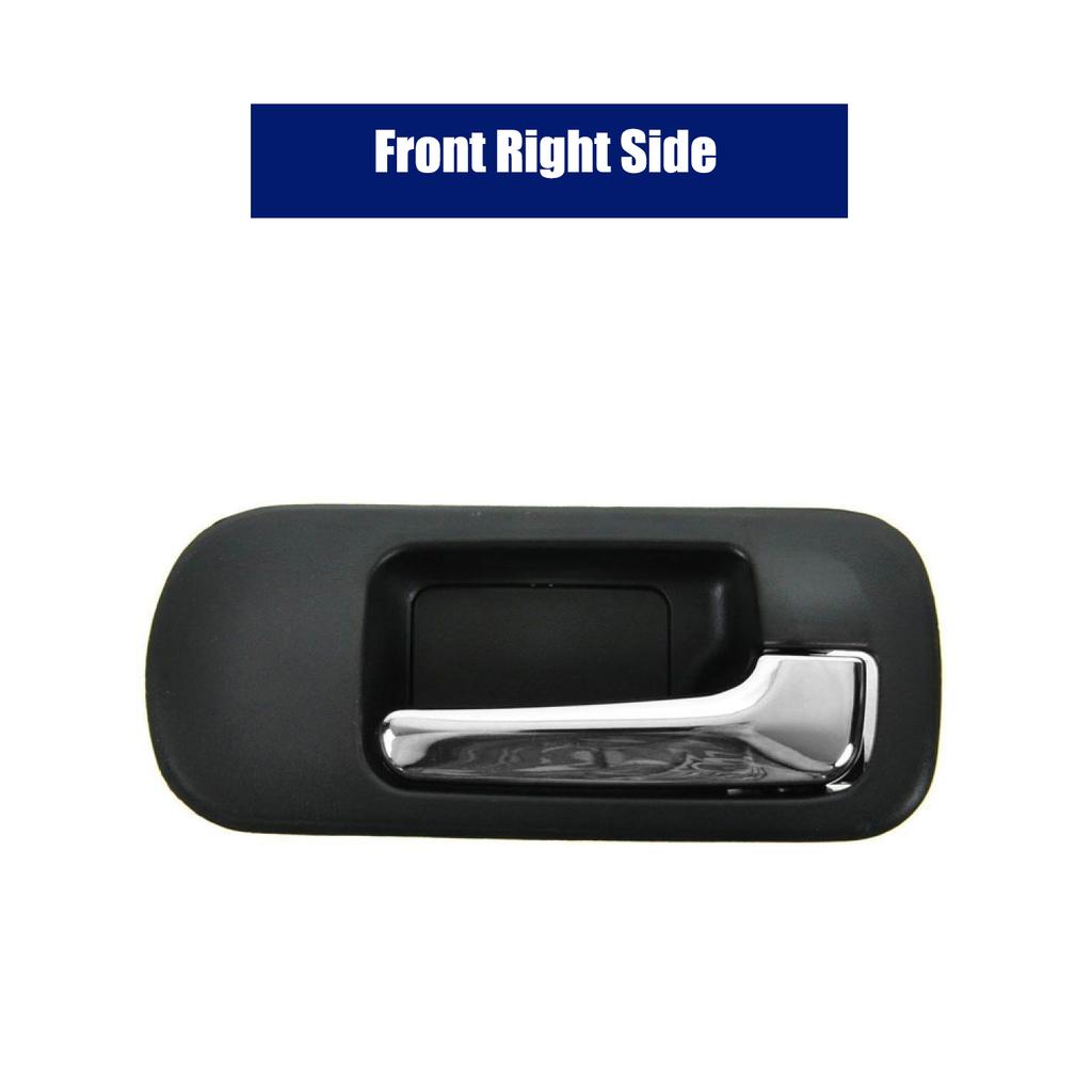 Car Interior Inside Door Handle Black Chrome For Honda Civic Sedan 2001 2002 2003 2004 2005 Car