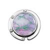 Fashion Foldable Handbag Hook Portable Creative Briefcase Hanger Durable Marble Pattern Table Hanger Girls Gift