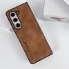 Premium Ultra Thin Sheepskin Leather Matte Case for Samsung Galaxy Z Fold 7 6 5 4 3 Lens Protect Shockproof Anti-Scratch Cover