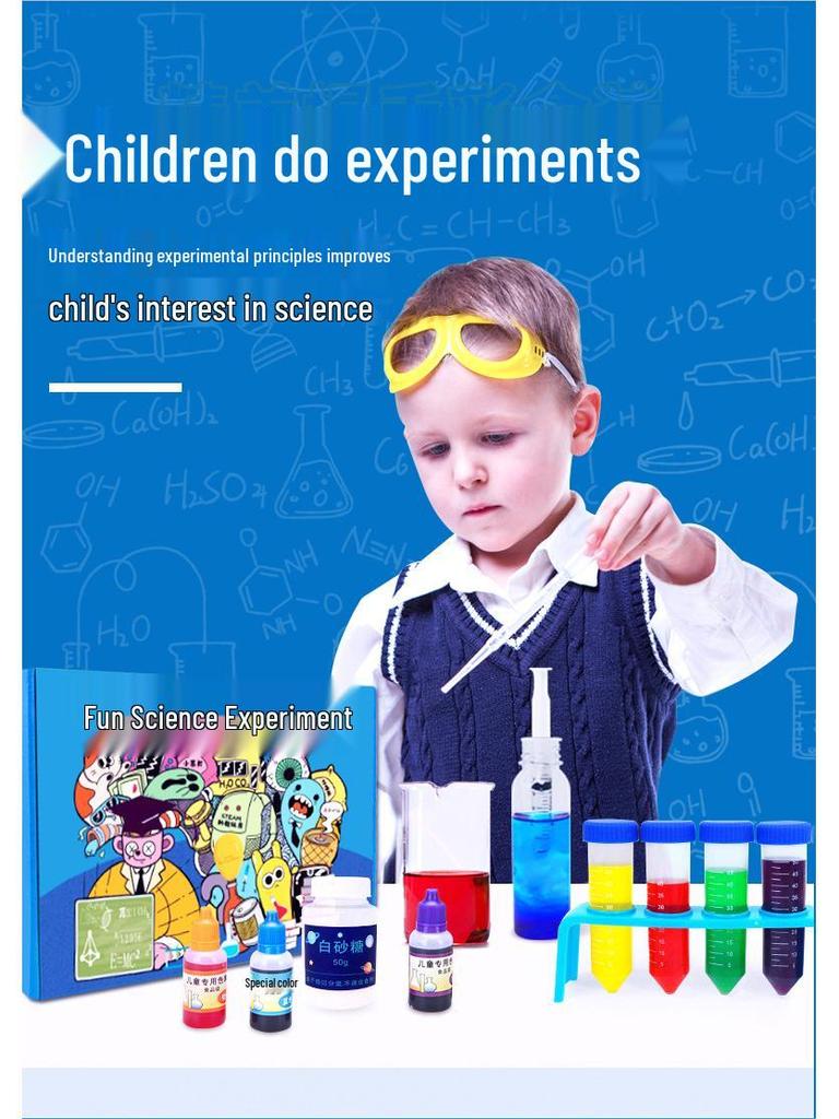 Kids' Chemistry Experiment Kit: Fun Educational Toys for Primary and Kindergarten