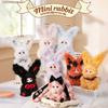Hot Mm Milk Candy Mini Rabbit Series Plush Blind Box Cute Mm Sugar Baby Doll Party Gift Keychain Doll Pendant Girl Gifts