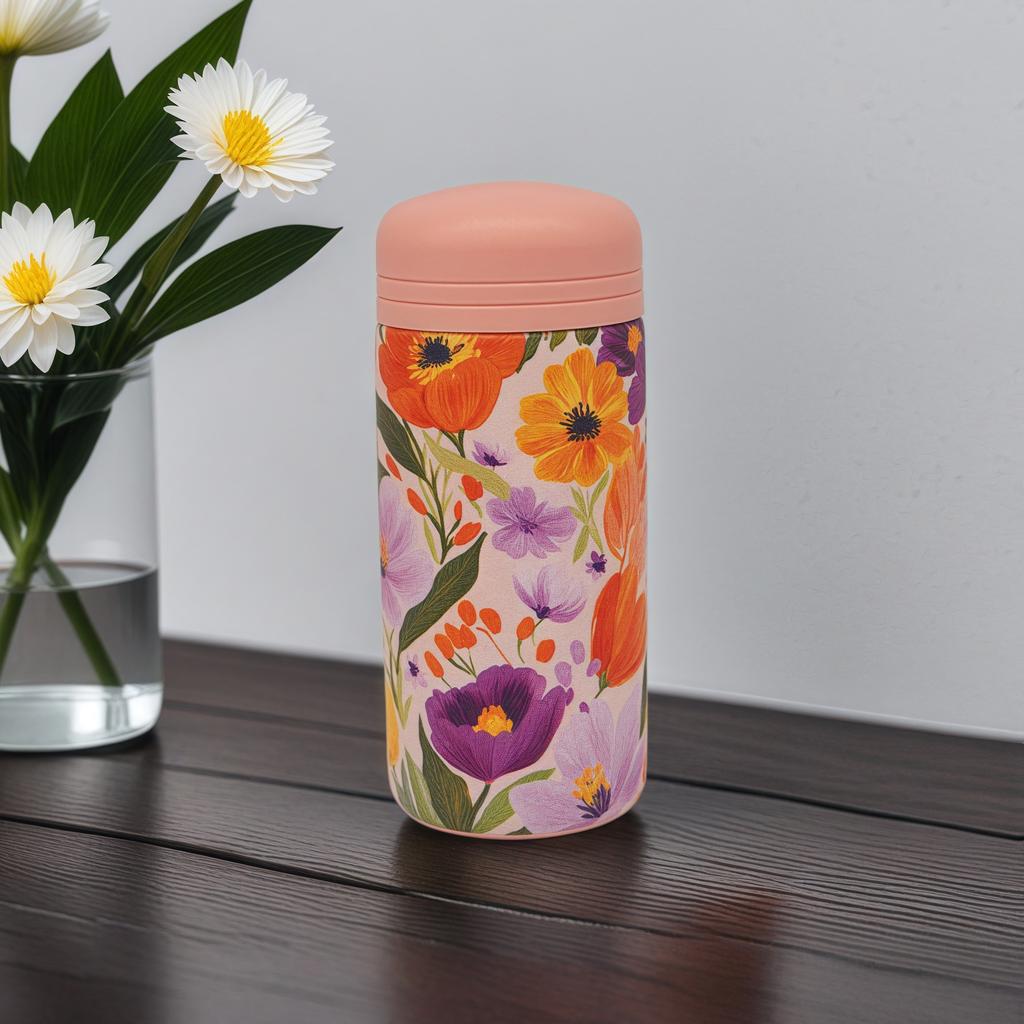 Fashion Mini Thermos Cup Business Travel Girls Small Outdoor Pocket Cup Children School Student Water Cup