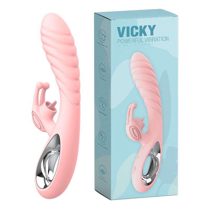 YEQU Night Fun Silicone Vibrating Massager - Realistic Female Pleasure Stick