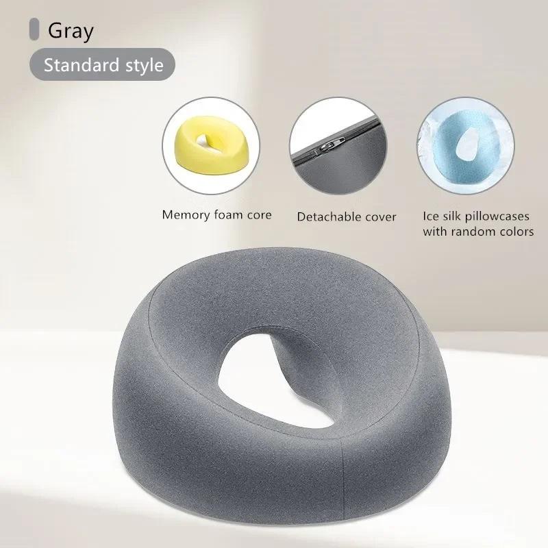 Face Down Pillow Desk Nap Pillow Prone Resting Comfort Memory Foam Ergonomics Home Massage Headrest for Beauty Salon