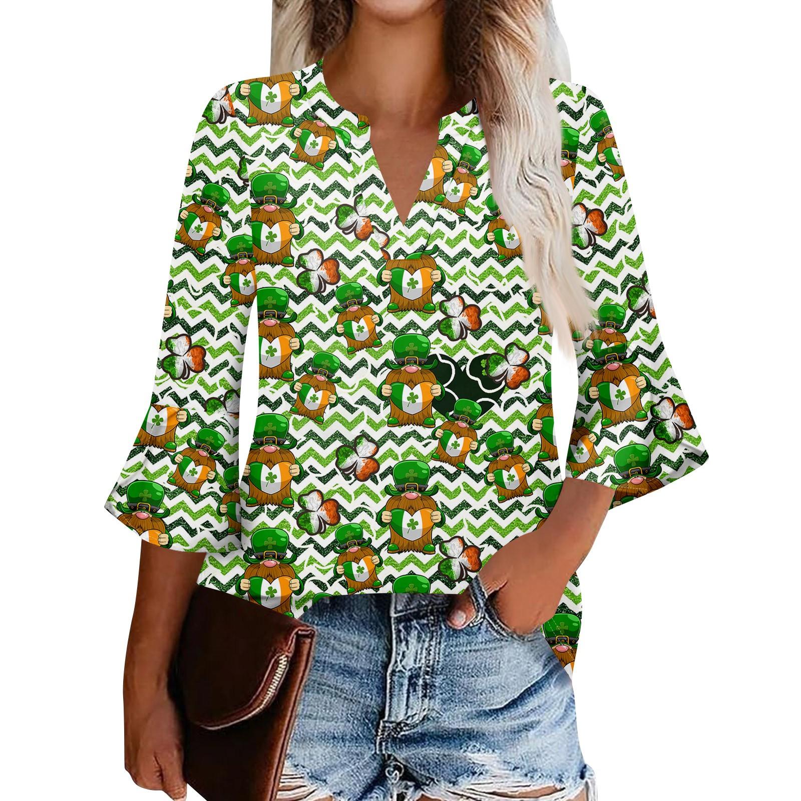 

Женская рабочая рубашка с плиссировкой и рукавом 3/4, рубашка с V-образным вырезом, повседневная рубашка с завязками на талии, деловая рубашка L белый