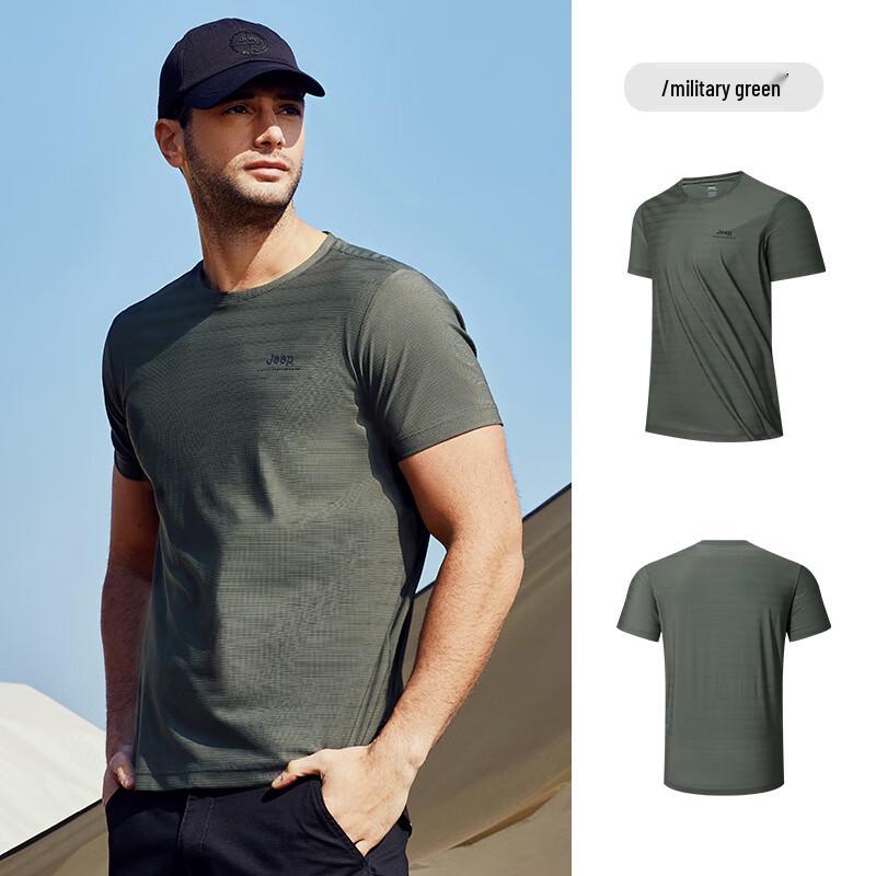 Jeep Men s Summer Breathable Outdoor T-Shirt L