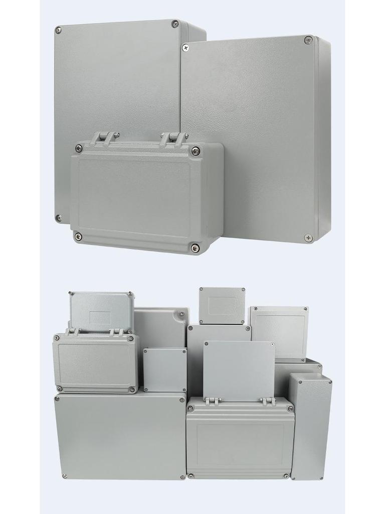 Outdoor Waterproof Die-Cast Aluminum Junction Box with Sealed Push Button Switch