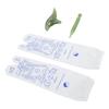 1 Pair Reflexology Socks with Trigger Point Massage Tools Foot Soreness Relief High Elastic Cotton Acupressure Massage Socks