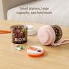 Portable Pill Box Three Meals Pill Reminder Carrying Medication Dispensing Organizer Sealed Packing Dispensing Jar