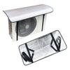 FamGift Air Conditioner Outdoor Unit Heat Shield Prevents Air Conditioner Heat Shield Sheet for Outdoor Easy Belt Type X 40 Cover, Sunshade, Panel,