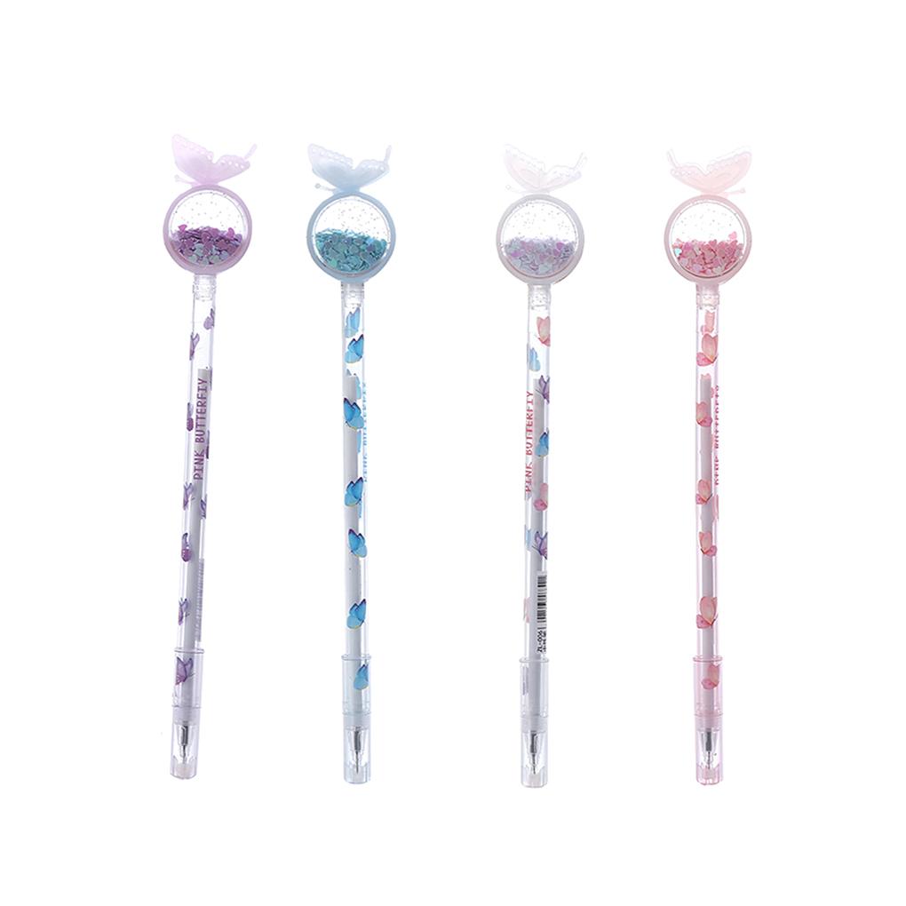 Cute Sequin Neutral Gel Pen 0.5mm Sign Tool Student Office Stationery for Wedding Bridesmaid Birthday Guest Gifts