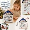Houten Kerst aftelpuzzel voor Feestelijke Decoratie