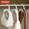 Arch Bag Hanger Hook Wardrobe Hanger Multipurpose Closet Fabric Bag Holder Hook Hanging Storage Rack Hat Scarf Shelf