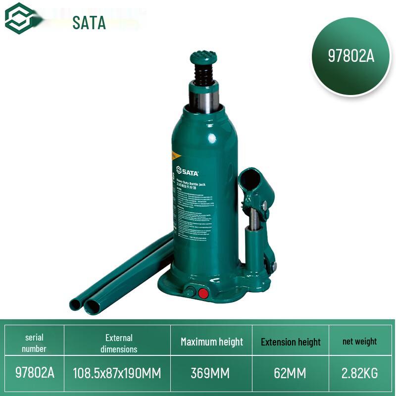SATA 4-Ton Vertical Hydraulic Jack