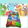 Numberblocks Digital Blocks Bedding Set With Active Dye Printing For Modern Bedroom Decor