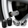 Car Aluminum Metal Wheel Tire Valve Dust Caps Cover Car Styling For GTI Golf Polo Tiguan Passat Touareg Magotan Jetta