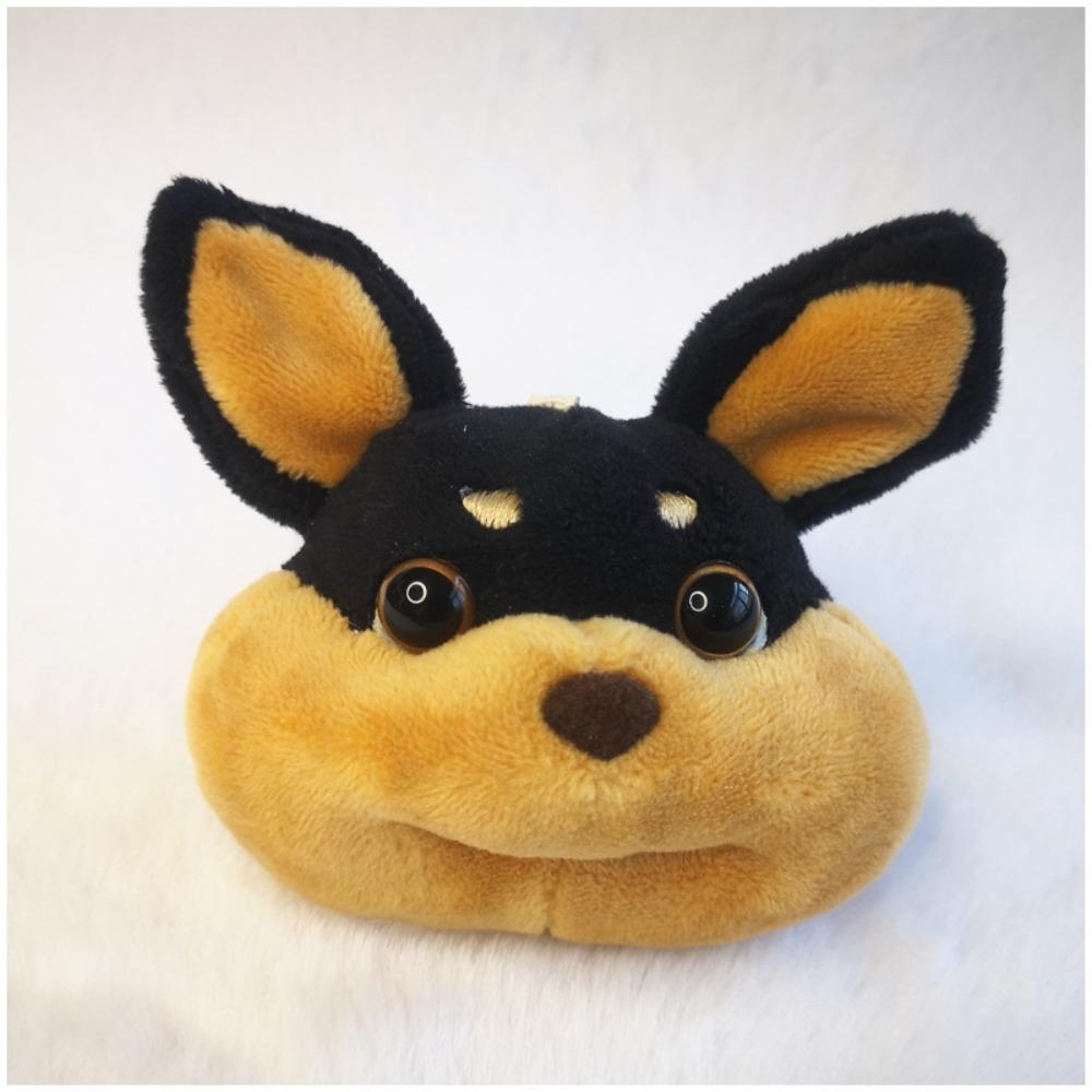 Bee Dog Plush Bee Dog Keyring Cartoon Bee Dog Plush Keychain Bee Dog Plush Doll Keychain  Girl Boy