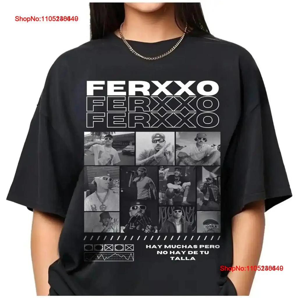 Ferxxocalipsis World Tour T Shirt Feid Ferxxo Streetwear For Fan Vintage Top Everyday Wear Stretched Versatile Vintage