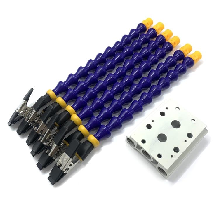 Convenient Soldering Aid with Insulated Clips and Flexible Gooseneck Arms