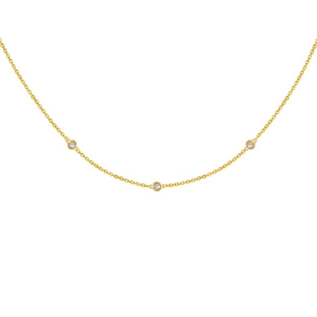 

Простое инкрустированное бриллиантовое ожерелье для женщин из стерлингового серебра 925 пробы, очаровательная подвеска, цепочка, 18-каратный чокер, бижутерия, воротник