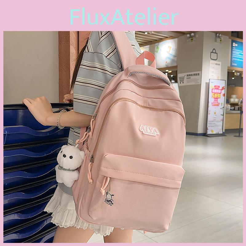 Simple Casual Campus Backpack With Lightweight Design For Travel Or Daily Use
