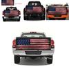 Kühner Rot Weiß Amerikanische Flagge Druck Heckgrafik Aufkleber für LKWs und SUVs