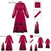 Incantevole Costume Cosplay di Encanto Mirabel Nonna Abuela Alma per la Festa di Halloween