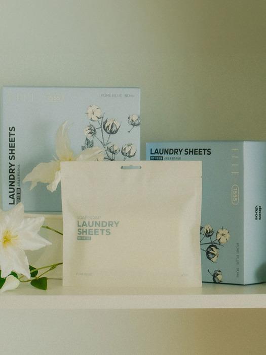 

ilooo [ELLEx1555] Sofsof Paper Detergent Laundry Sheet (20 sheets) 20 laundry sheets