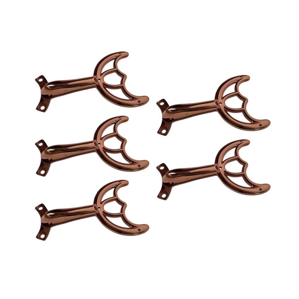 52 Inch Fan Parts Ceiling Fan Bracket Rust-free Construction Sturdy Zinc Alloy Three Screw Holes Motor Installation Holes